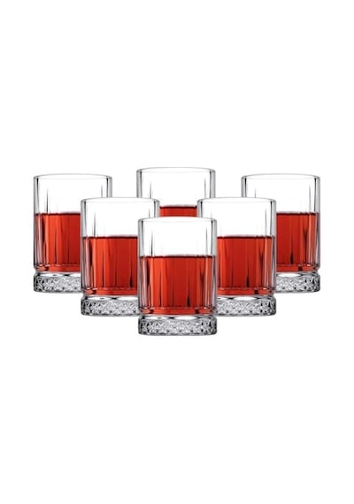 Ayrex 6 Adet Cam Tekila Bardağı - 60 Ml Kristal Desenli, Çok Amaçlı Kahve Yanı, Su Ve Meşrubat İçin Tekila Shot Genel