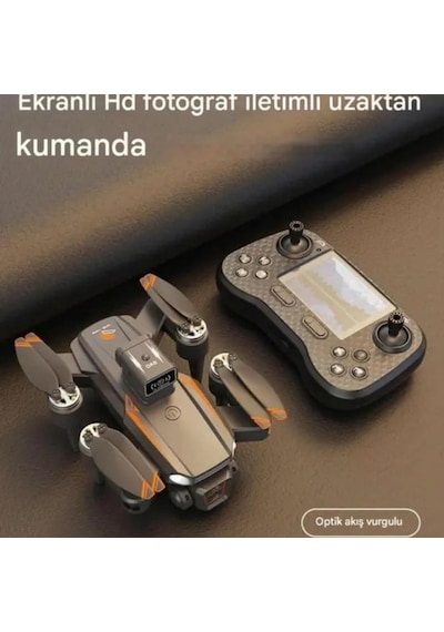 Js26h 4k Drone, Lcd Kumandalı, Fırçasız Motor, Akıllı Engel Kaçınma, Katlanabilir Drone, Uzun Uçuş Süresi, Profesyonel Rc Drone
