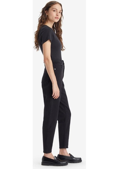 Levi's High Waist Mom Jean Tk Flash Black Kadın Jeans A7745-0007-2658 Siyah