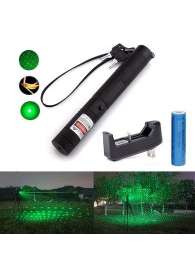 Şarjlı Yeşil Lazer Pointer 100 Mw Timya/go1395 198529 Karışık / Çoklu Renk