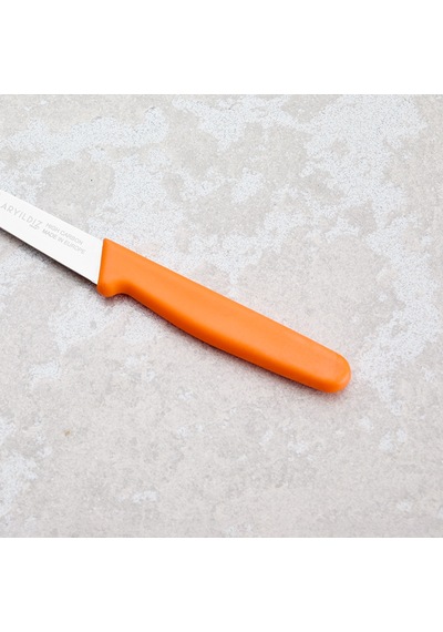 Aryıldız Solo Sebze Bıçağı Turuncu 10 Cm Renkli