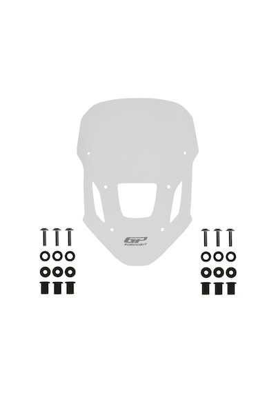 Gp Kompozit Honda Africa Twin Crf1100l 2025-2026 Uyumlu Ön Cam Şeffaf 55 Cm