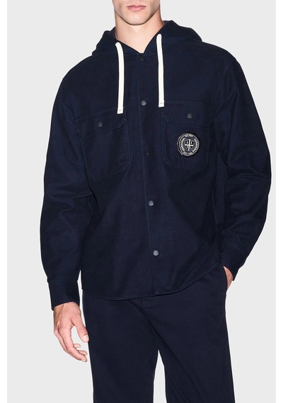 Armani Exchange % 100 Pamuk Oversize Göğüs Cepli Gömlek Erkek Gömlek Xm003259 Af27115 Ub101 Lacivert Armani Exchange % 100 Pamuk Oversize Göğüs Cepli Gömlek Erkek Gömlek Xm003259 Af27115 Ub101 Lacivert