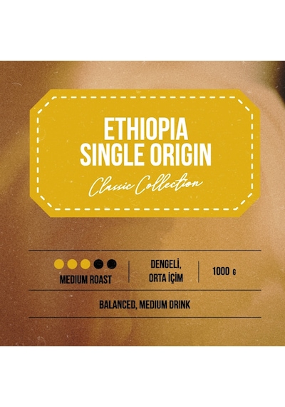 Addis Ababa Coffee Etiyopya Single Origin Kahve 250 G