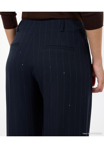 Yargıcı Düz Normal Bel Pantolon 26kkpn3031x 535 Lacivert