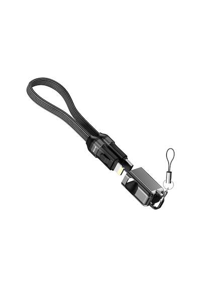 S-link Armor Cl-020 30w 20 Cm Type-c To Lightning Pd Örgülü Metal Başlıklı Siyah Hızlı Şarj Kab Standart