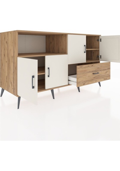 Kronos Konsol 4 Raflı Tek Çekmeceli 4 Kapaklı 176x59x99 Çam-aytaş Çam-aytaşı/çam Kronos Konsol 4 Raflı Tek Çekmeceli 4 Kapaklı 176x59x99 Çam-aytaş Çam-aytaşı/çam