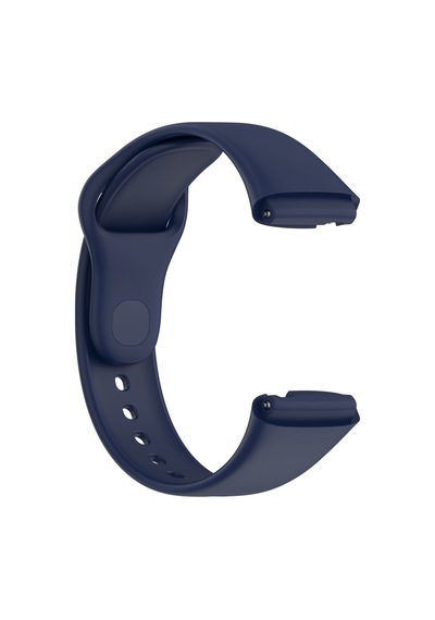 Xiaomi Redmi Watch 3 Active Uyumlu Kordon Ayarlanabilir Soft Yüzey Yumuşak Silikon Kayış Lacivert