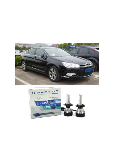 Citroen C5 Led Xenon Kısa Far Ampulü H7 Access Yeni Seri Beyaz