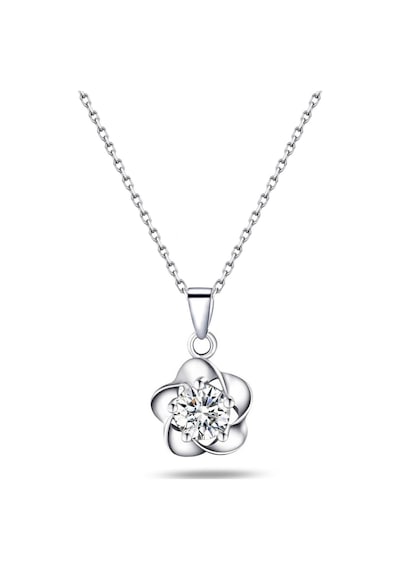 Brezza Lusso Jewelry  Gümüş Çiçek Figürlü Kadın Kolye (311865857) 45 CM
