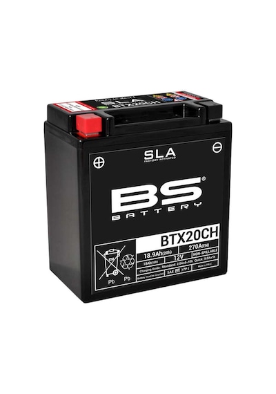 Bs Battery Btx20ch Sla Motosiklet Aküsü Sla Tipi