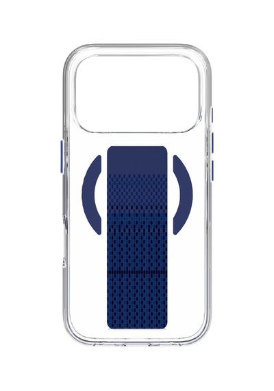 Piili Apple iPhone Uyumlu 17 Pro Steady Carbon Magsafe Kılıf Lacivert
