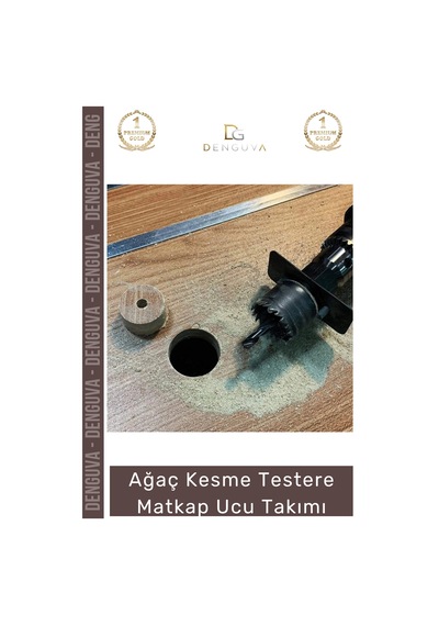Matkapucu 16 Parça Metal Ahşap Panç Seti Profesyonel Güçlü Alçıpan Tavan Kesme Matkap Ucu Takımı