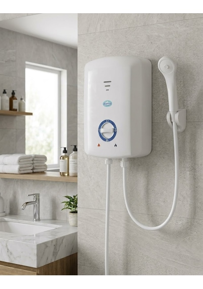 Damla Titanium Elektrikli Şofben - 7500w