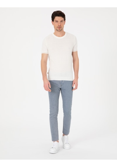 Pierre Cardin Erkek Ekru Kazak /triko 50303616-vr019 Ekru