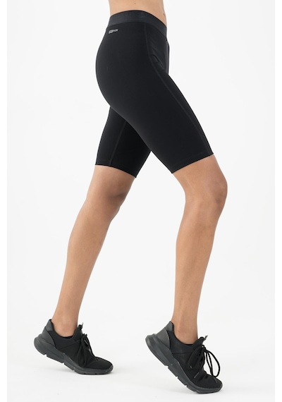 Maraton Active Slimfit Kadın Şort Fitness Siyah Şort 22282-siyah
