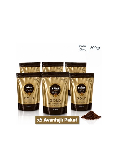 Shazel Gold Çözünebilir Kahve 500gr Filtre