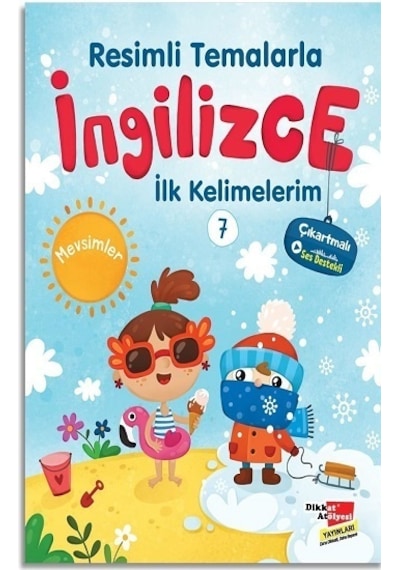 Resimli Temalarla Ingilizce Ilk Kelimelerim 7 - Mevsimler