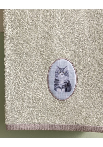 Madame Coco Fumelle %100 Pamuk Yüz Havlusu - Mint Yeşili - 50x70 Cm 8684427279243 Yeşil