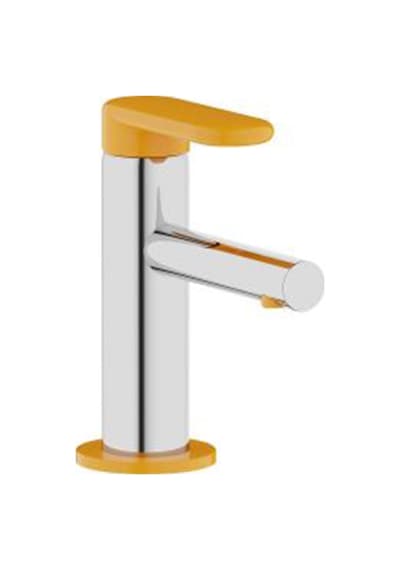 VitrA Sento A42666 Çocuk Lavabo Bataryası Krom Sarı
