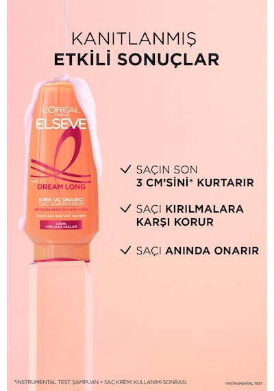 ELSEVE Dream Long Kolay Tarama Saç Bakım Kremi 250 ml