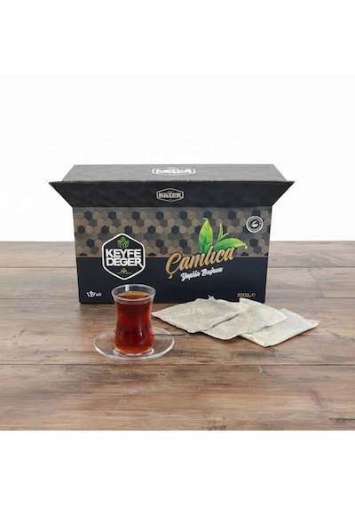 Keyfe Değer Çamlıca Demlik Poşet Siyah Çay 2 x 5 KG