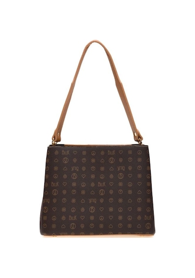 Bilik Deri Monogram Kahve/camel Kadın El Çantası Riv 232-mn 001