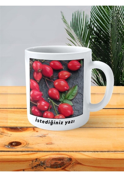 Kuş Burnu Baskılı Kupa Bardak Kişiye Özel Desen 3 Çok Renkli