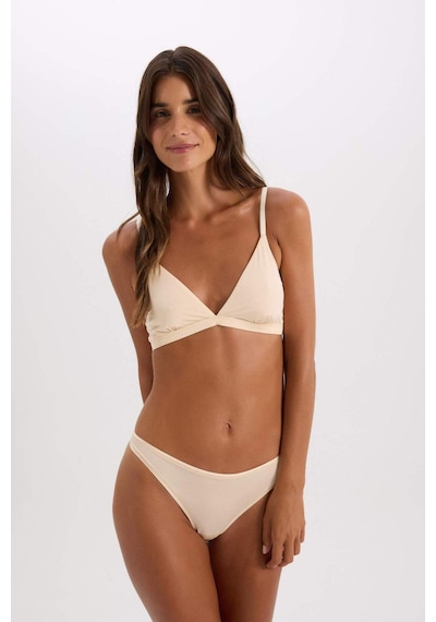 DeFacto String Slip Külot-Fall in Love D5880AX24AUBG375 Bej
