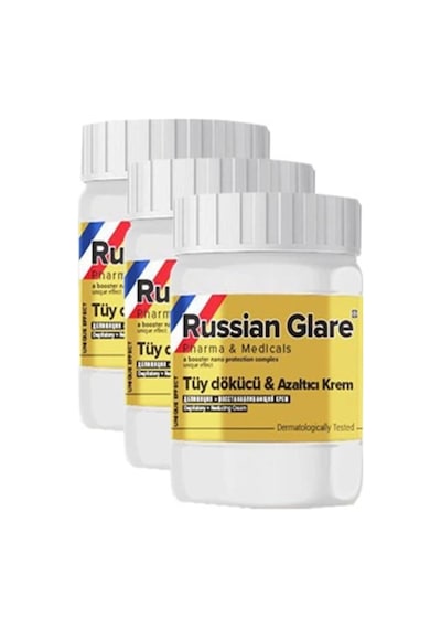 Russıan Glare Tüy Dökücü Azaltıcı Merhem 3 Adet
