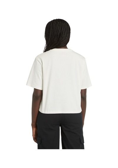 Timberland Short-sleeve Tee Vıntage Whıte Kadın T-shirt Beyaz