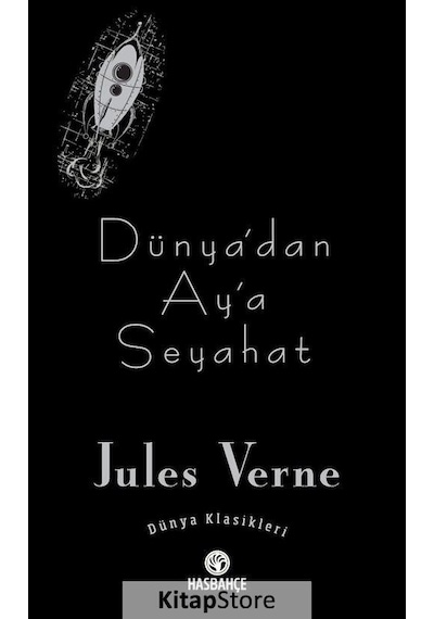 Dünya'dan Ay'a Seyahat - Jules Verne - Hasbahçe