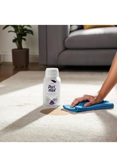 Purimax Halı Ve Koltuk Temizleyici 1000 Ml, Borakslı Konsantre Halı Şampuanı, Leke Ve Koku Giderici, Halı Yıkama Diğer