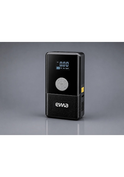 Eima 10000 Mah Akü Takviye Cihazı Kompresörlü Hava Pompası Powerbank Dijital Ekranlı El Fenerli Araç