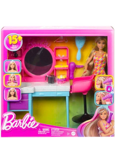 Barbie Muhteşem Kuaför Oyun Seti Mtl-hkv00