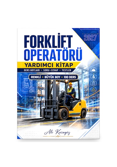 Forklift Operatörü Sınavına Hazırlık Seti 2 Kitap