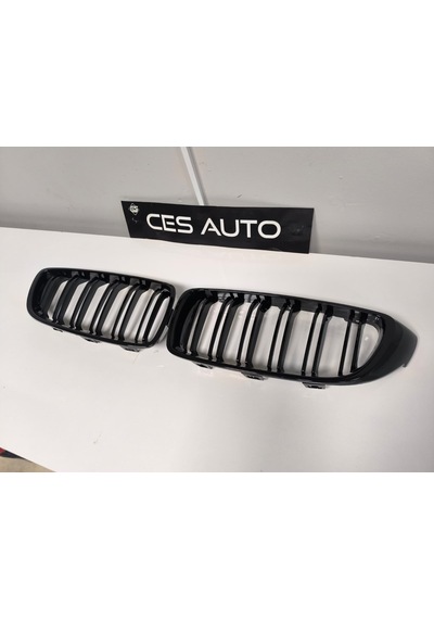 Bmw F32 F36 Uyumlu M4 Çift Çıta Pianoblack Panjur Takımı Sıfır 1