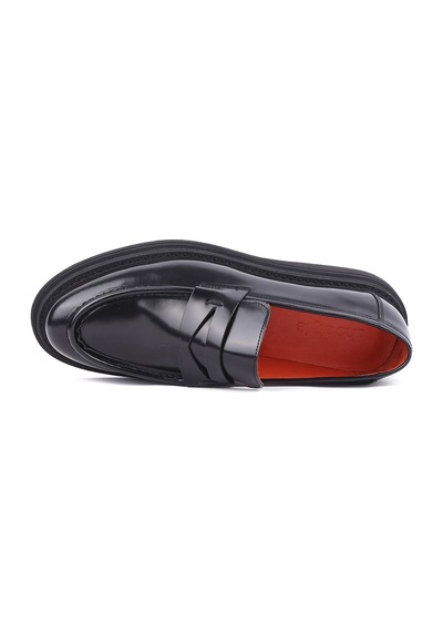 Shoetyle - Siyah Hakiki Açma Deri Bağcıksız Erkek Günlük Ayakkabı 250-2575-1534 Shoetyle - Siyah Hakiki Açma Deri Bağcıksız Erkek Günlük Ayakkabı 250-2575-1534