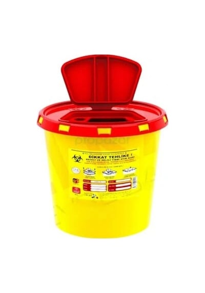 Bilal Kağıtçılık Çkv01-40 Tıbbi Atık Kutusu 1.5 Lt Çok Renkli