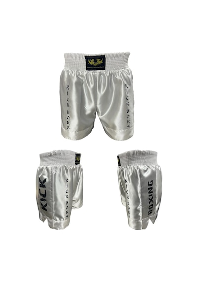 Kickboks Şortu - Kickboks Müsabaka Şortu Beyaz