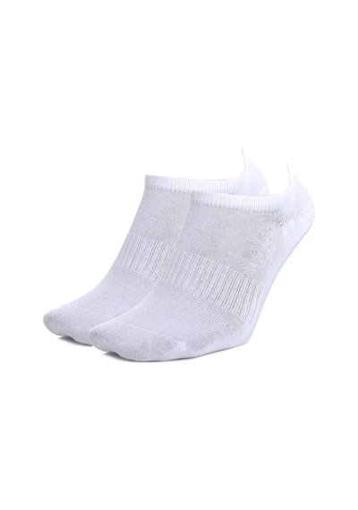 Sportive Spt Unisex Beyaz İkili Sneaker Çorabı 25yuc007-byz