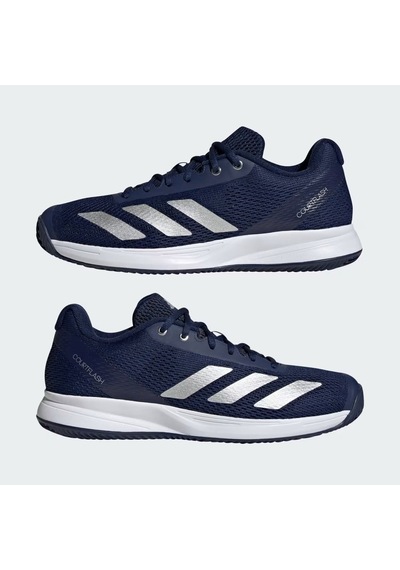 Adidas Jr4507 Courtflash Speed 2 Toprak Kort Erkek Tenis Ayakkabısı Mavi