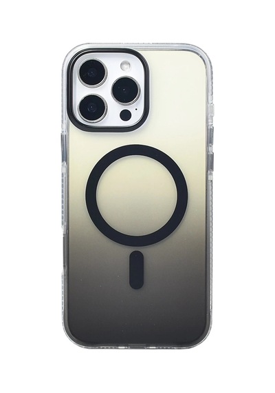 Apple Uyumlu iPhone 16 Pro Max Kılıf M-safe Şarj Özellikli Transparan Renk Geçişli Zore Toros Kapak
