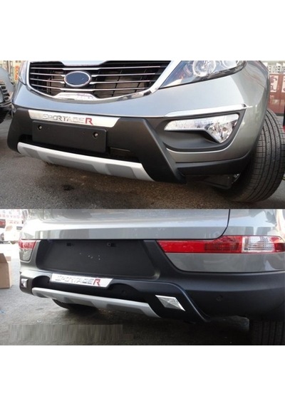 Kıa Sportage 2010 2014 Ön Arka Tampon Koruyucu Difüzör