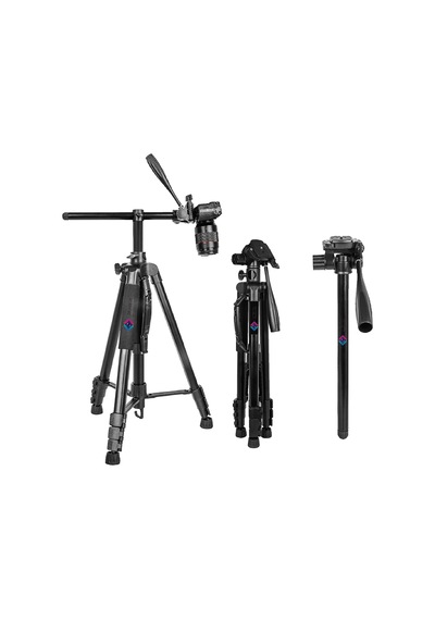 Deyatech Kingjoy VT-890H Alüminyum Kamera Tripod Monopod 176 CM