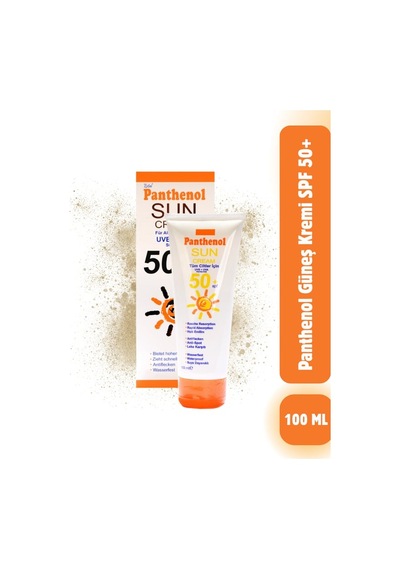 Panthenol Güneş Kremi Uvb Uva Spf 50 100 Ml 10'li Paket