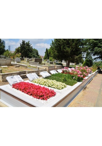 Asenya Mezar Taşı 50 Kg 1-2 Cm Beyaz Dolomit Taş Dere Çakıl Taşı Bahçe Süs Taşı Mezar Süsleme Taşı