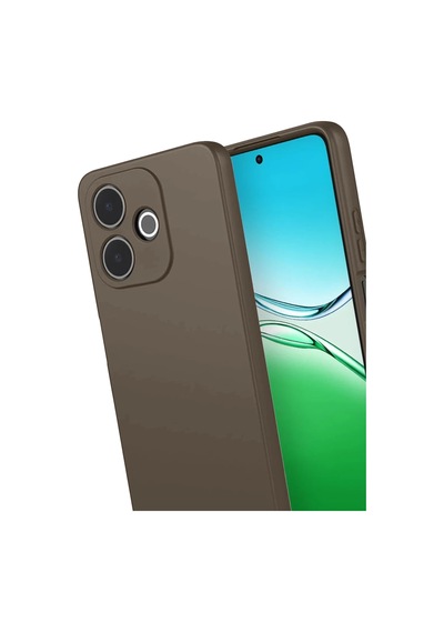 Oppo A5 Pro 4g Uyumlu First Silikon - Kahverengi
