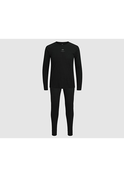 Jack Jones Jaclesley Skı Baselayer Set Aw26 Erkek Termal İçlik 12299384-black Siyah