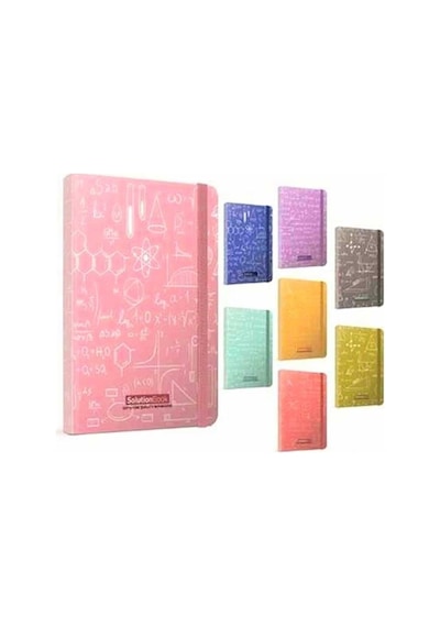 Gıpta Solution Book Defter Çizgili İplik Dikiş Sert Kapak 120 Yaprak 13x21 Cm Adet